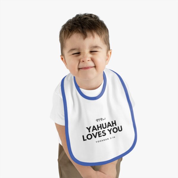 Yahuah Loves You Jersey Bib - Image 15