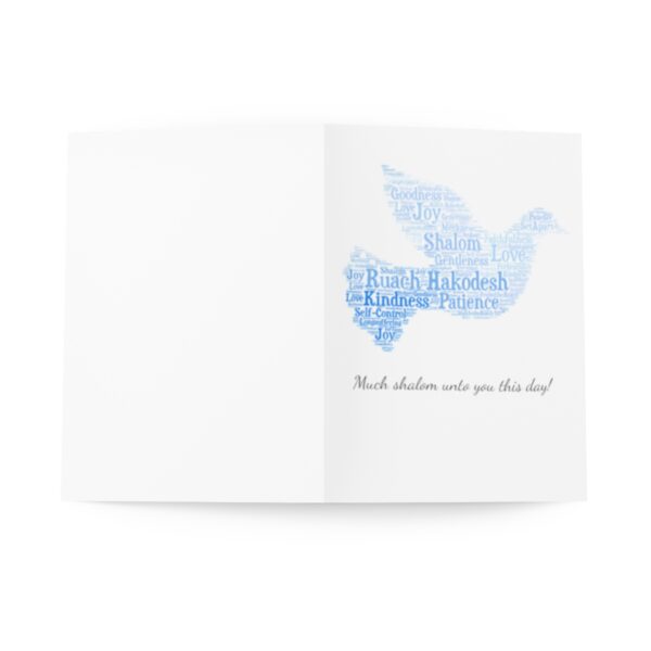 Shalom Blank Greeting Cards (8 pcs) - Image 3