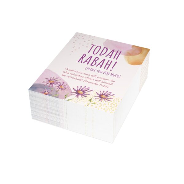 Todah Rabah (Greeting Cards & Envelopes) - Image 180