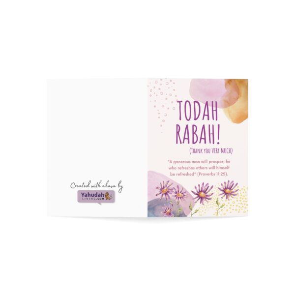 Todah Rabah (Greeting Cards & Envelopes) - Image 3