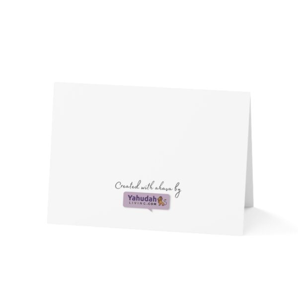 Yahuah Yahusha Greeting Cards with Envelopes - Image 2