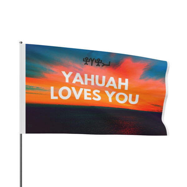 Yahuah Loves You (Flag) - Image 13