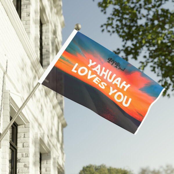 Yahuah Loves You (Flag) - Image 15